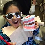 Child with dentist
