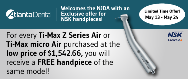 Atlanta Dental Supply Company- Exclusive NJDA Member Offer available until May 24