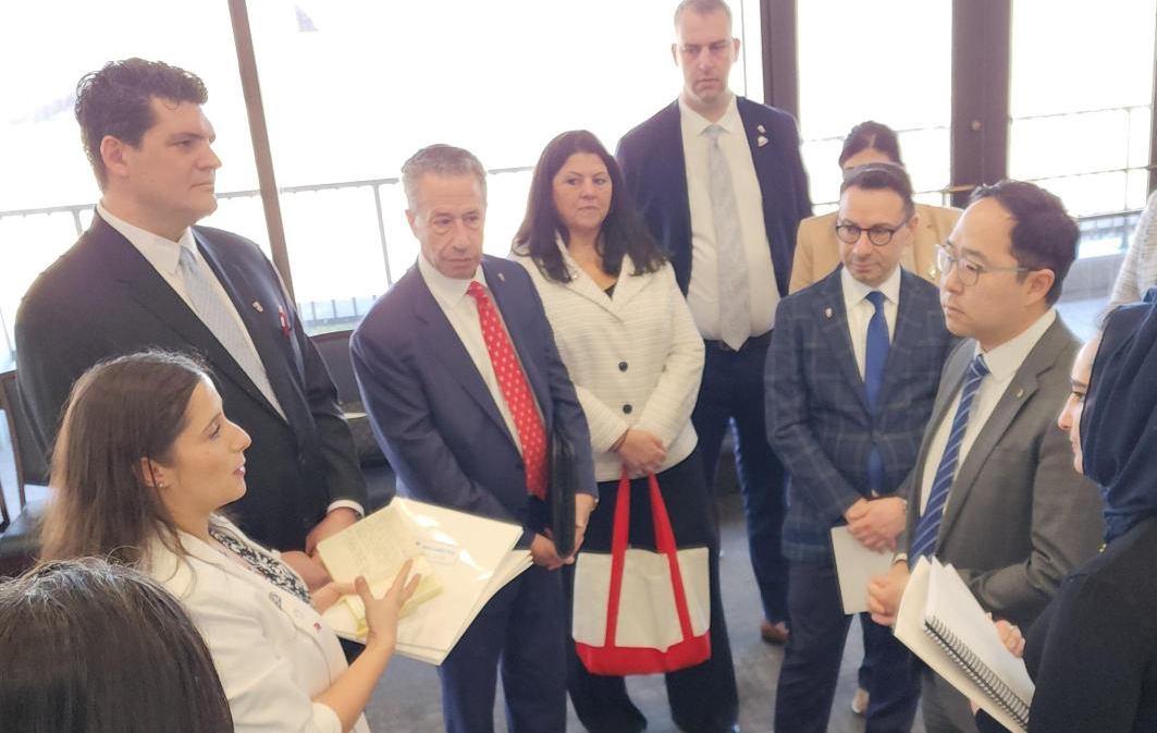 Reema Akash with Andy Kim