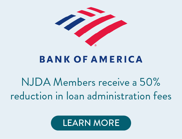 NJDA PERK Provider Bank of America