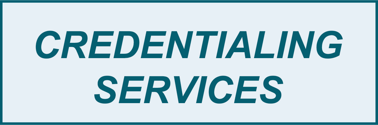 Credentialing Services