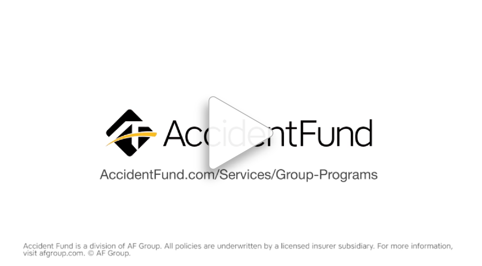 watch accident fund group plans video