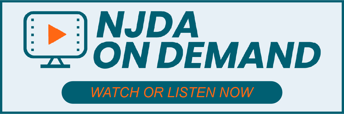 NJDA On Demand Watch or Listen Now