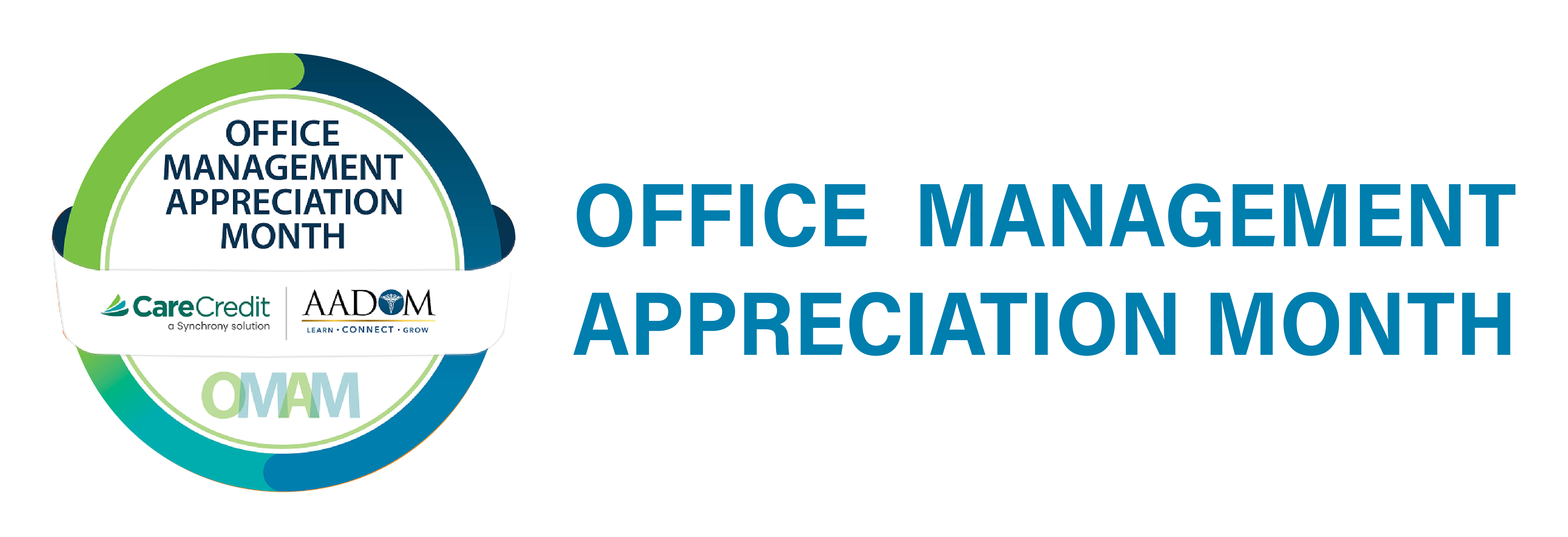 office management appreciation month graphic